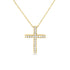 Diamond-Lined Cross
