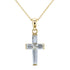 Bullet Baguette Diamond Cross