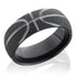8mm Charcoal Black Basketball Champion Ring