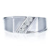 Diagonal Tension-Set Diamond Band